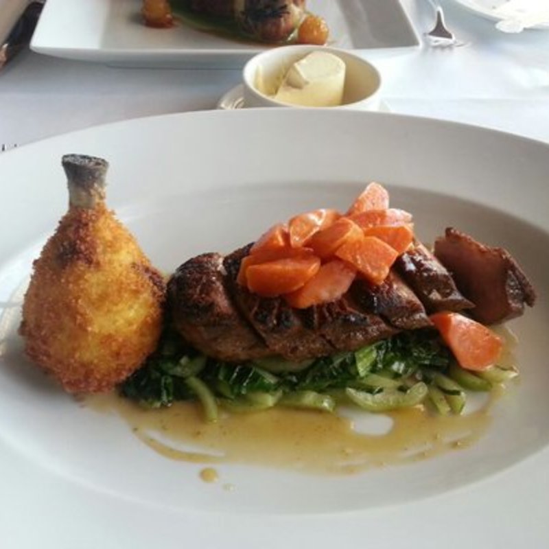 Crispy Duck Breast(RIVER CAFE)