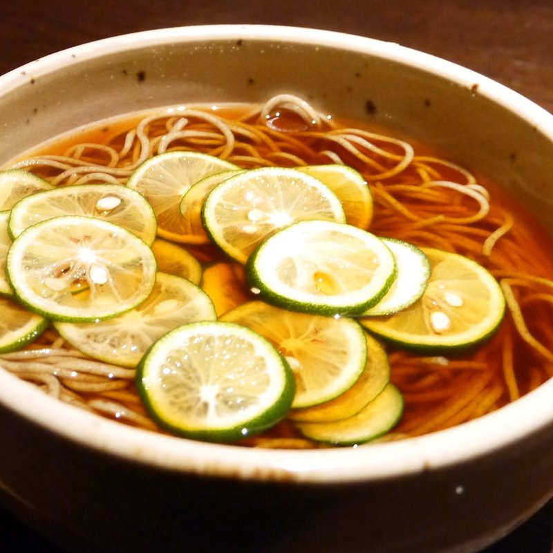 すだちそば(天麩羅・蕎麦 本重町 凛)