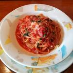 トマトのスパゲッティ バジル風味(手作りの味 マルサラ )