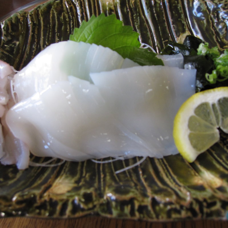 いかの刺身(おけしょう鮮魚の海中苑 本店)