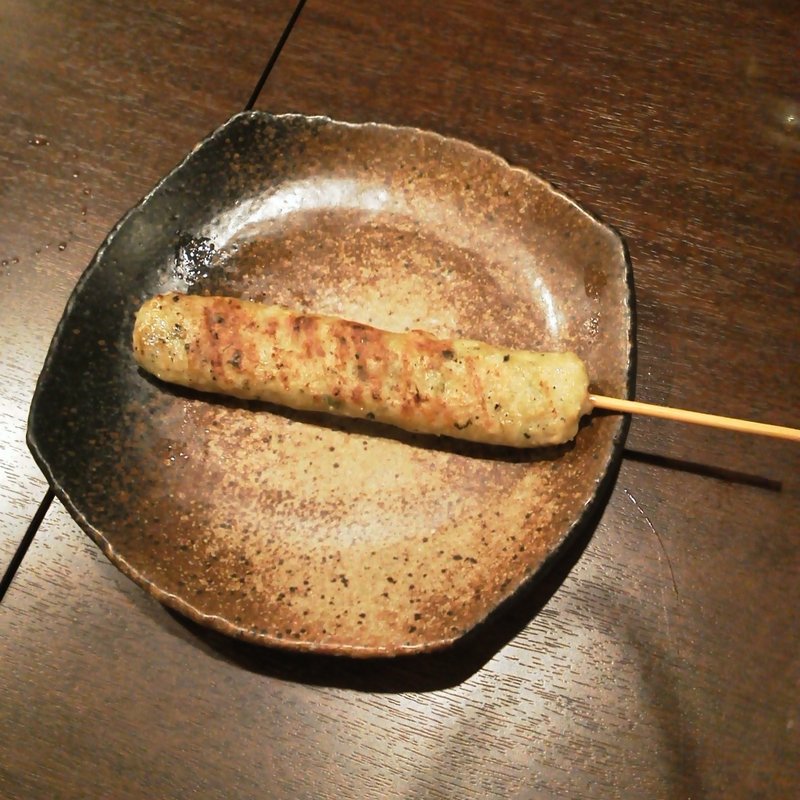 にんにくつくね(葉山鳥ぎん本店)