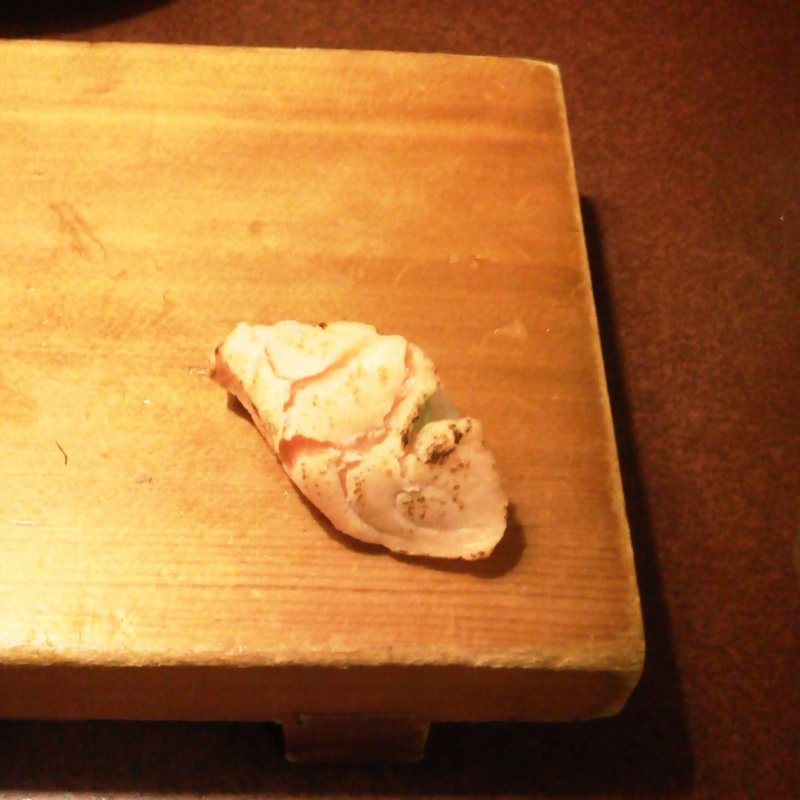 炙りサーモン(寿司酒家七福食堂)