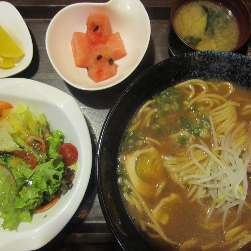 しょうゆラーメン定食(暖)