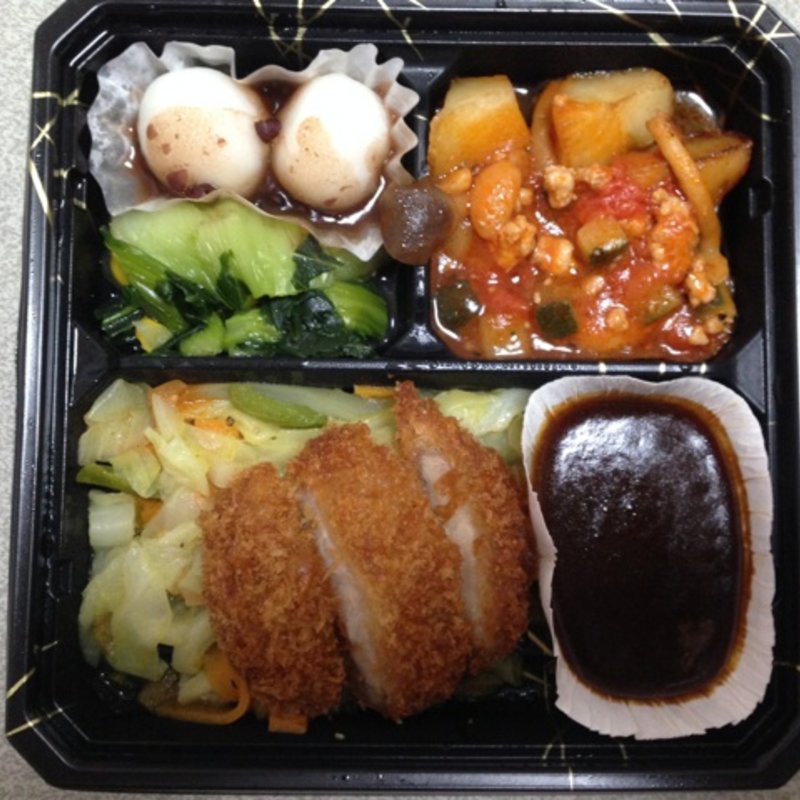 とんかつセット(ミールタイム)