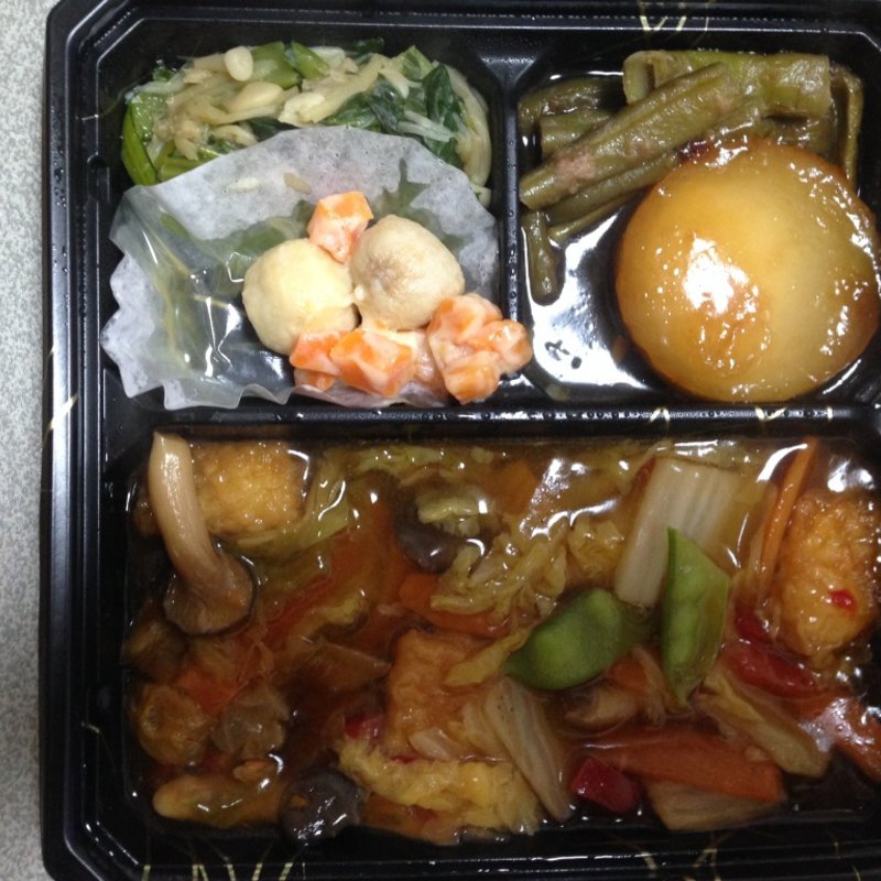 いかの五色あんかけセット(ミールタイム)