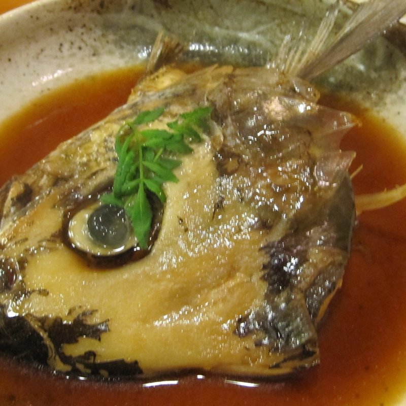 たいのあら煮(おけしょう鮮魚の海中苑 本店)