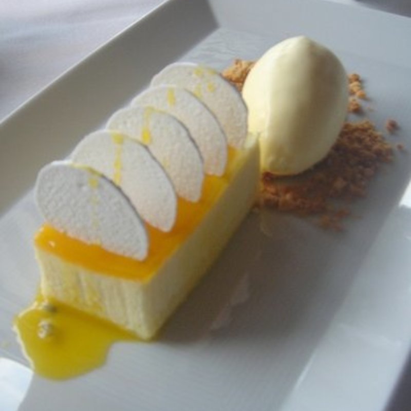 Goat Cheese Cheesecake(RIVER CAFE)