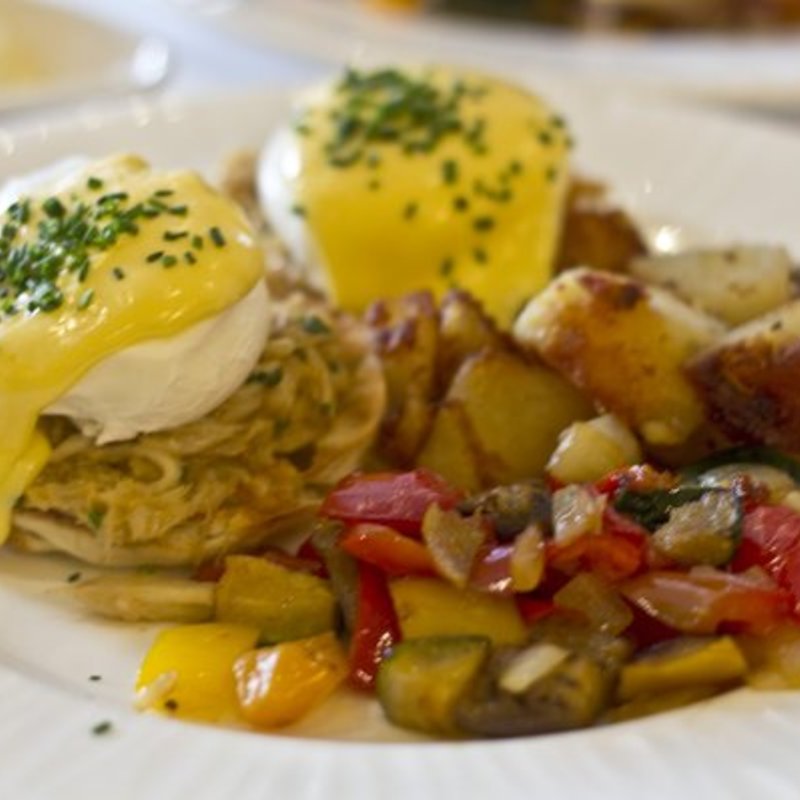 Crabmeat Eggs Benedict(Aquagrill)
