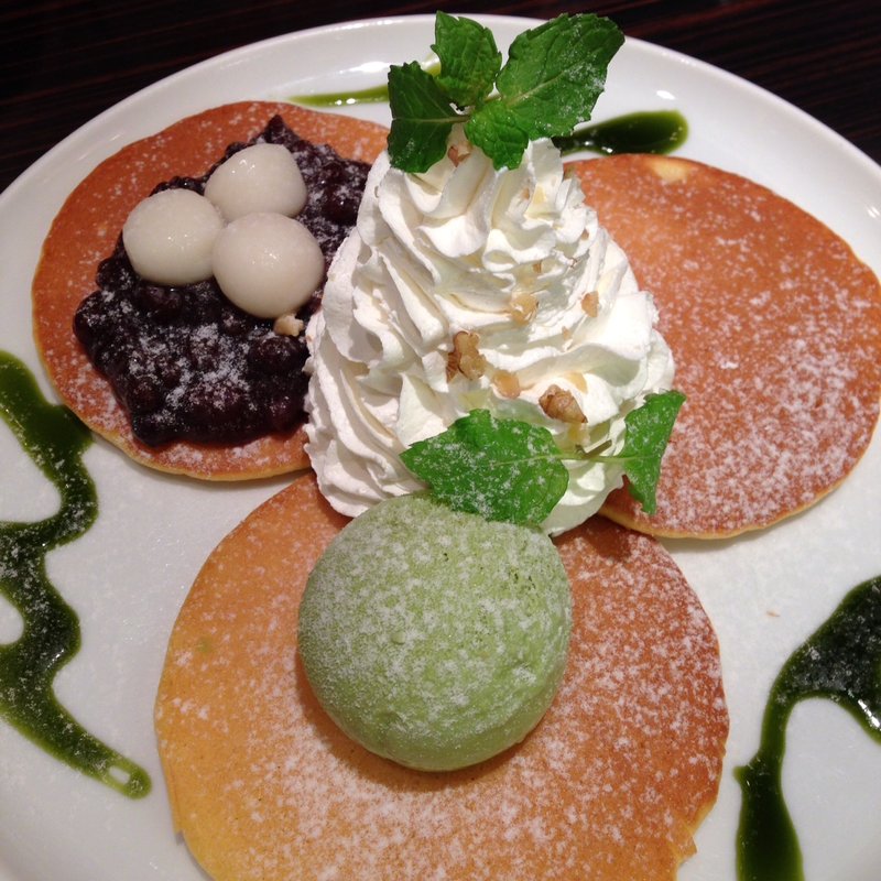 ハワイアンパンケーキ（抹茶）(Pasta de Pasta パスタデパスタ ミント神戸店)