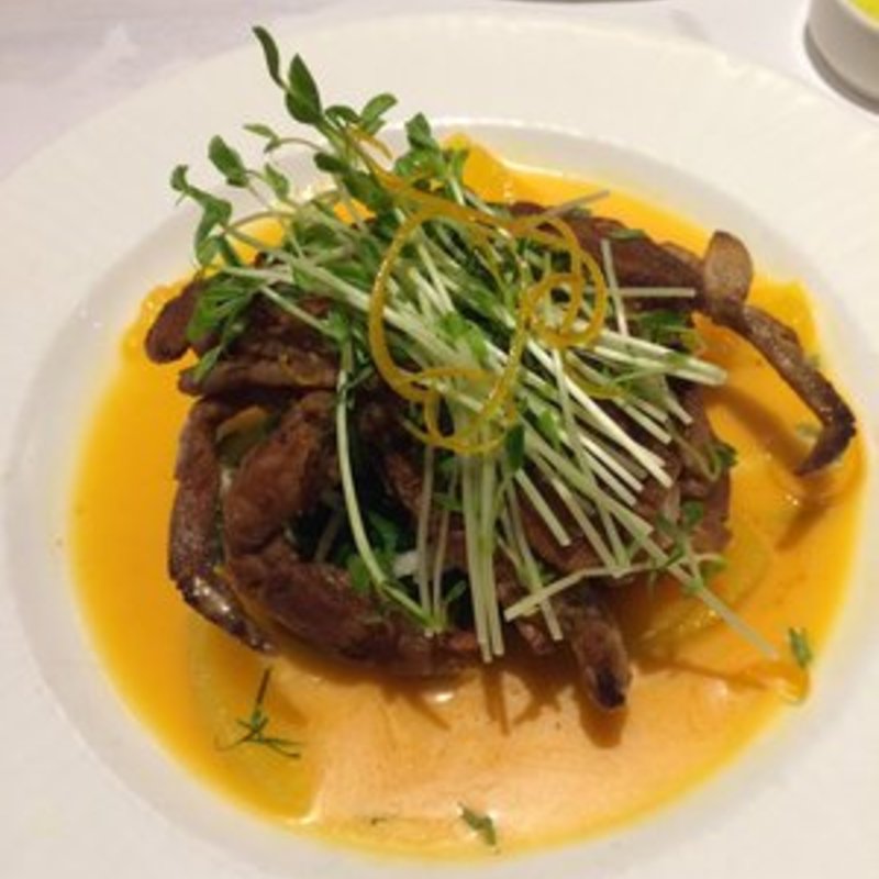 Crispy soft-shell crab(Aquagrill)