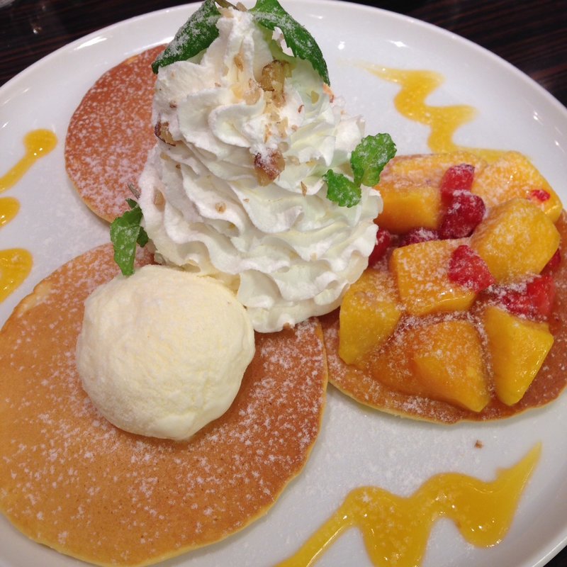 ハワイアンパンケーキ（マンゴー）(Pasta de Pasta パスタデパスタ ミント神戸店)