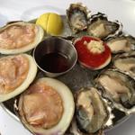 West coast oysters and cherrystones