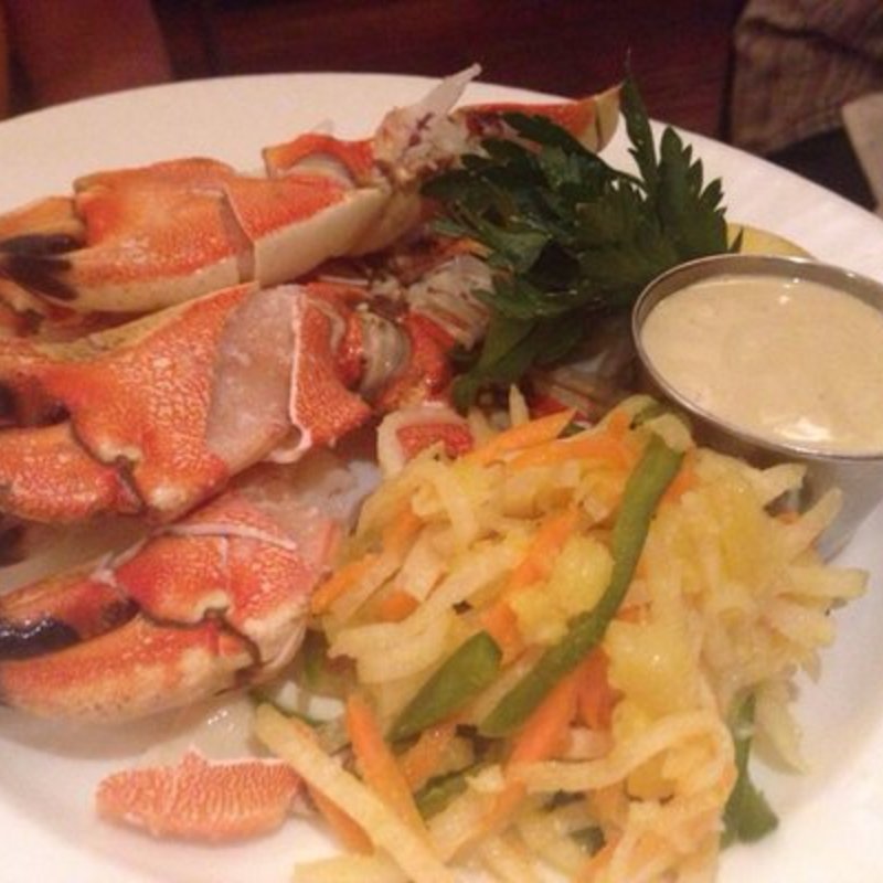 Jonah crab claws(Aquagrill)