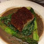 Mushroom truffled Mahi Mahi