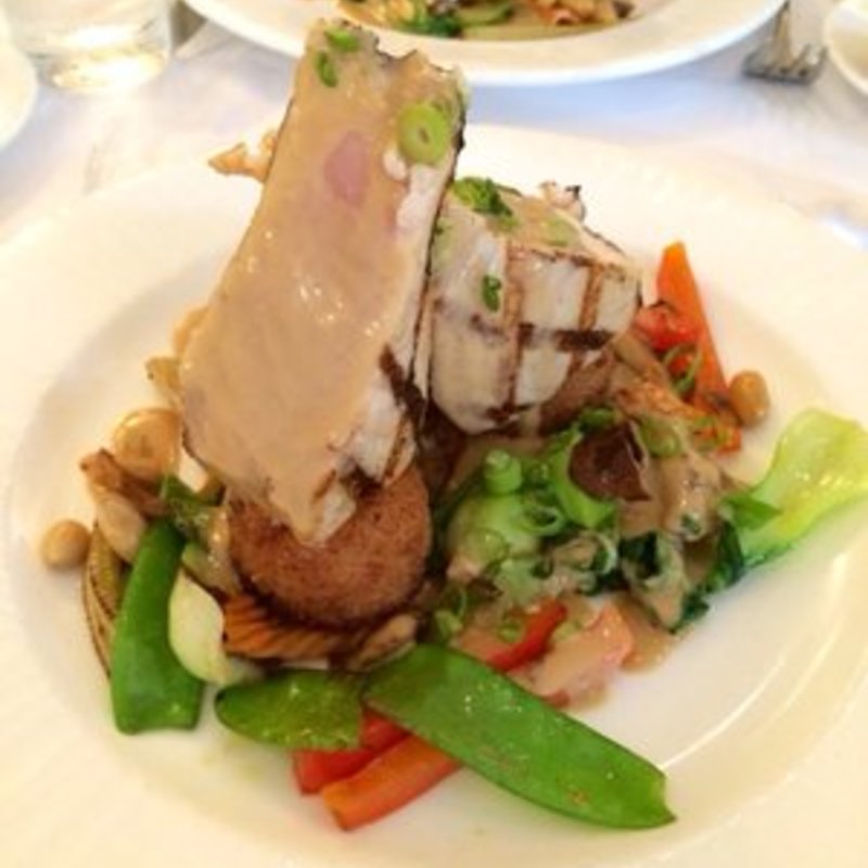 Hawaiian fish dish(Aquagrill)