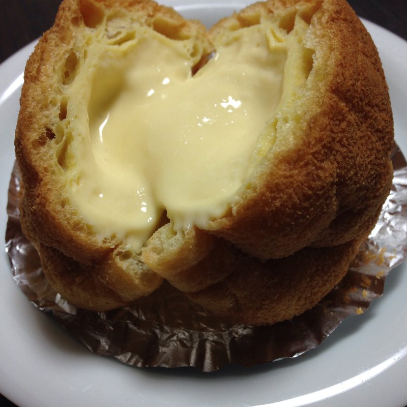 シュークリーム カスタード(抹茶洋菓子こばやし )