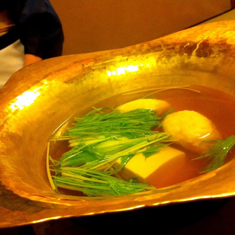 ハモつみれの煮物(八王子うかい亭)