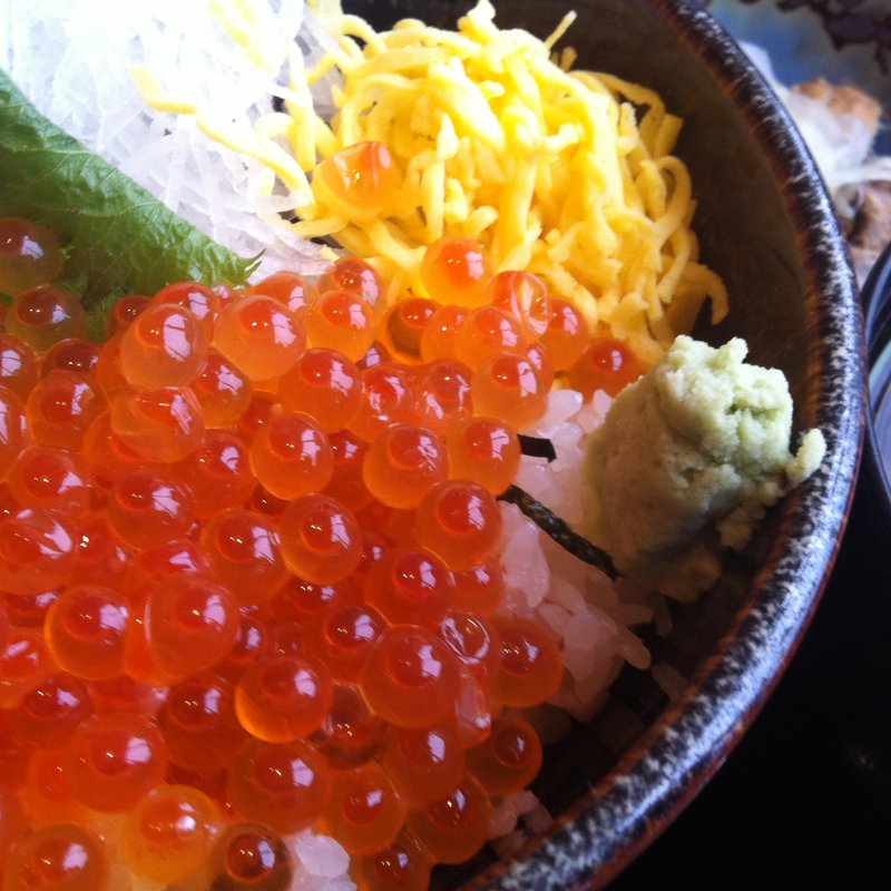 いくら丼(気仙沼お魚いちば )