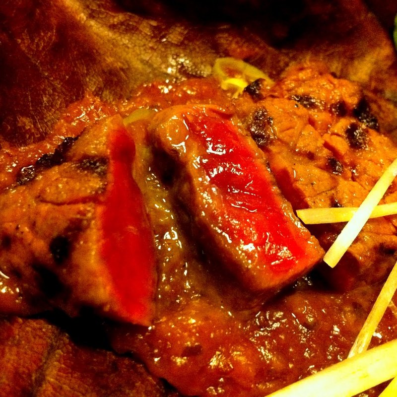 朴葉焼(八王子うかい亭)