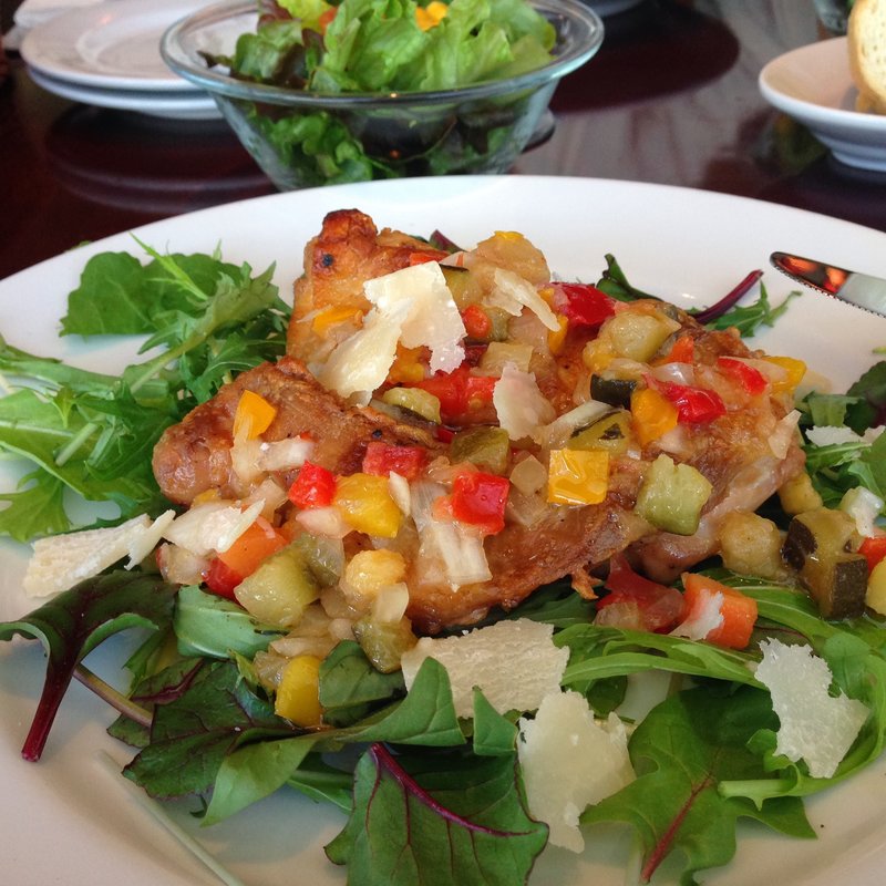 チキンのオーブン焼き(花畑牧場 十勝チーズ工房)