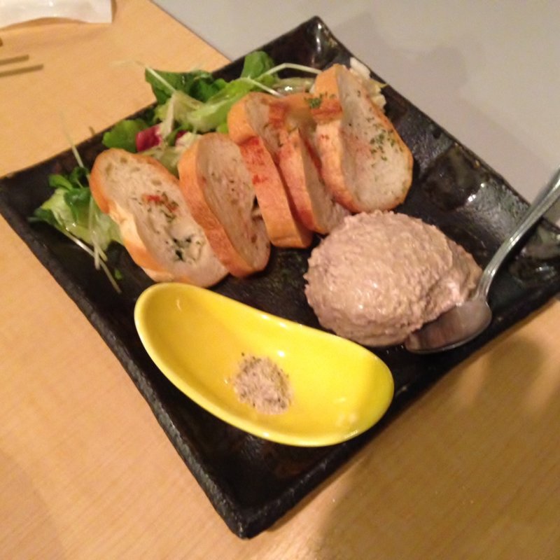 豚レバームースパテ(俺のやきとり 蒲田)