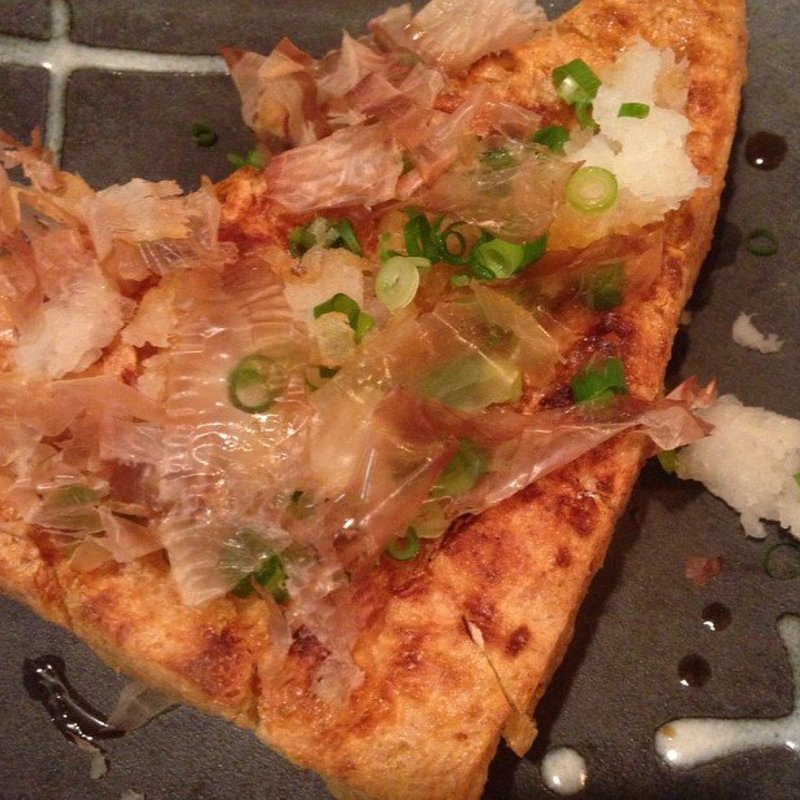 定義山の三角油揚げ(串焼き家 )