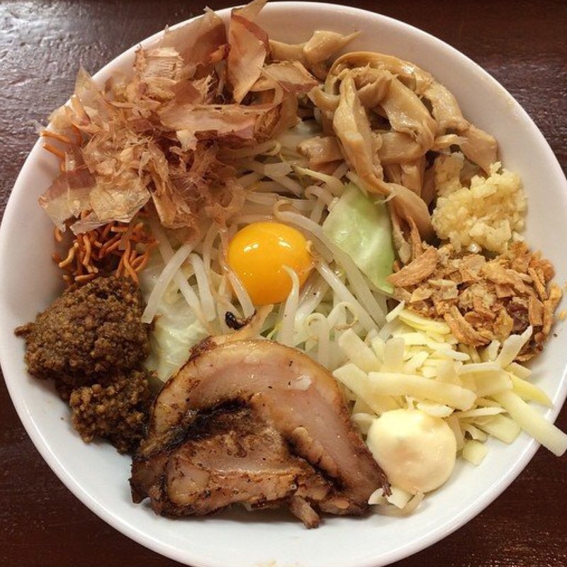 まぜそば(麺屋くまがい)