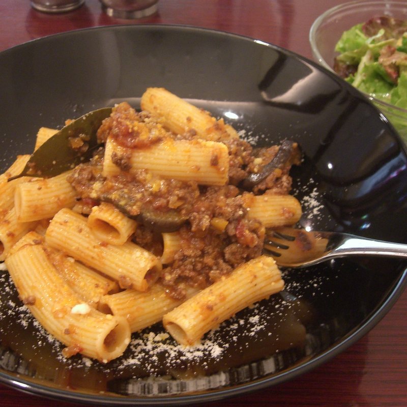 ボロネーズのパスタ(Patisserie 雪乃下)