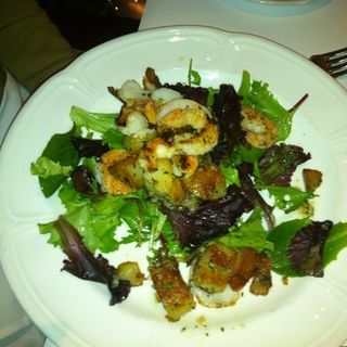 Warm shrimp salad(Aquagrill)