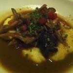 Escargot Over Polenta
