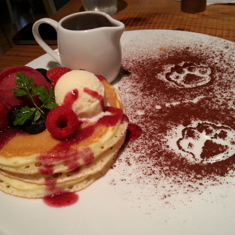 にゃらんベリーパンケーキ(キャンベル・アーリー 博多店)