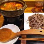 Pork Kimchi dipping soba(Cocoron)