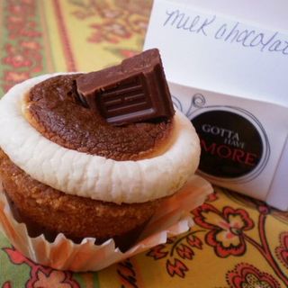 milk chocolate s'muffin(Gotta Have S’more)