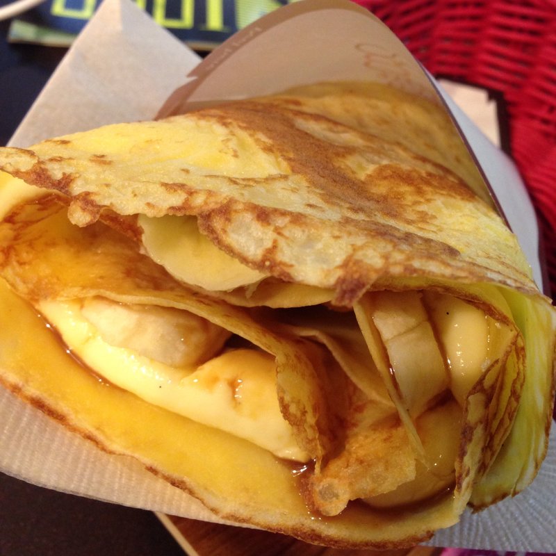 塩キャラメルバナナ(エイトターンクレープ (eight turn crepe))