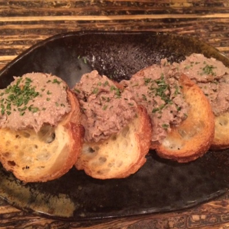 とりレバパテ(もつしげ 野毛小路 )