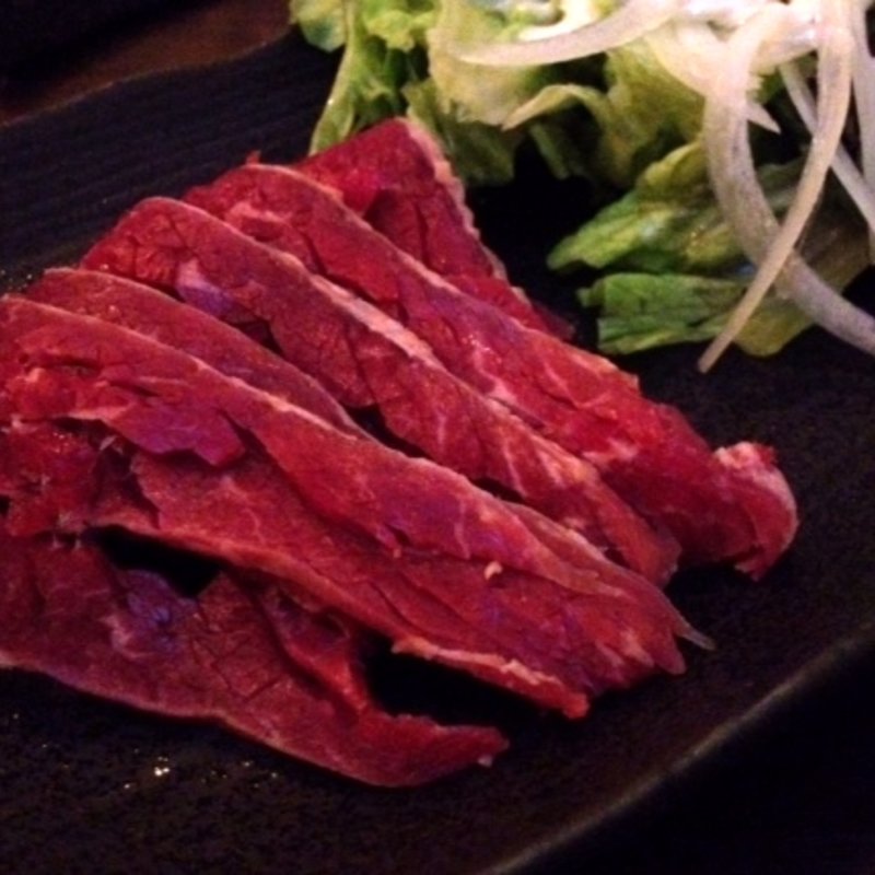 馬の生ハム(はあと)