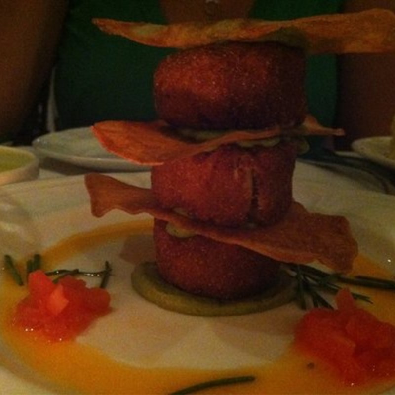 Crab cake app(Aquagrill)