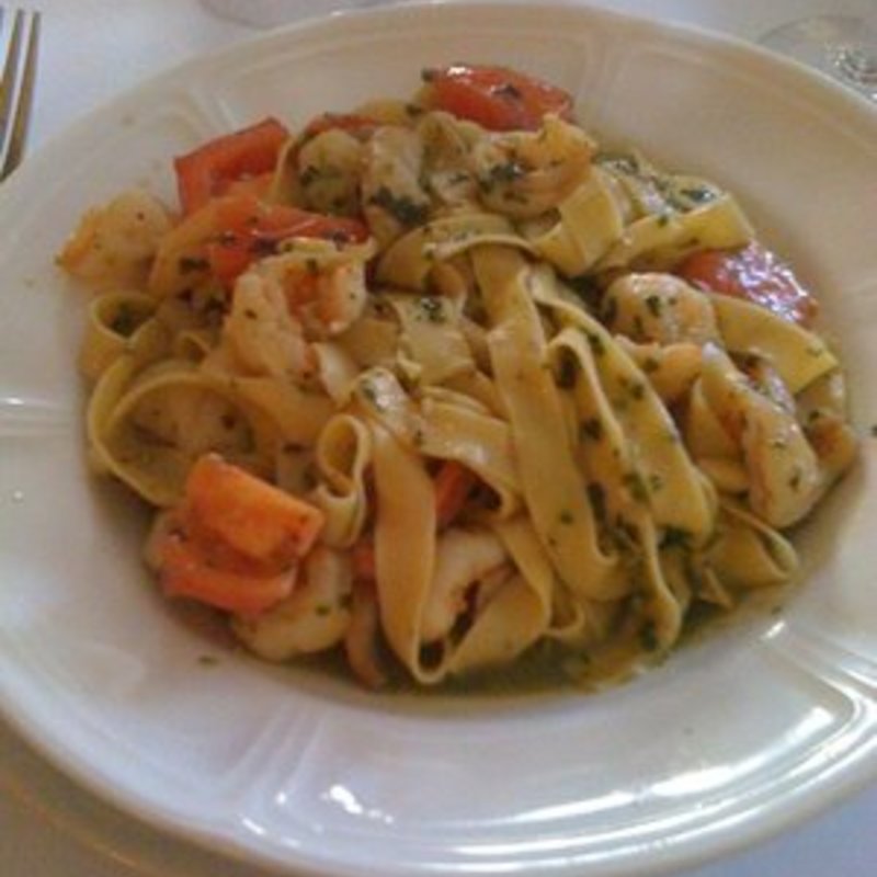 Shrimp fettuccine(Aquagrill)
