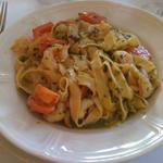 Shrimp fettuccine