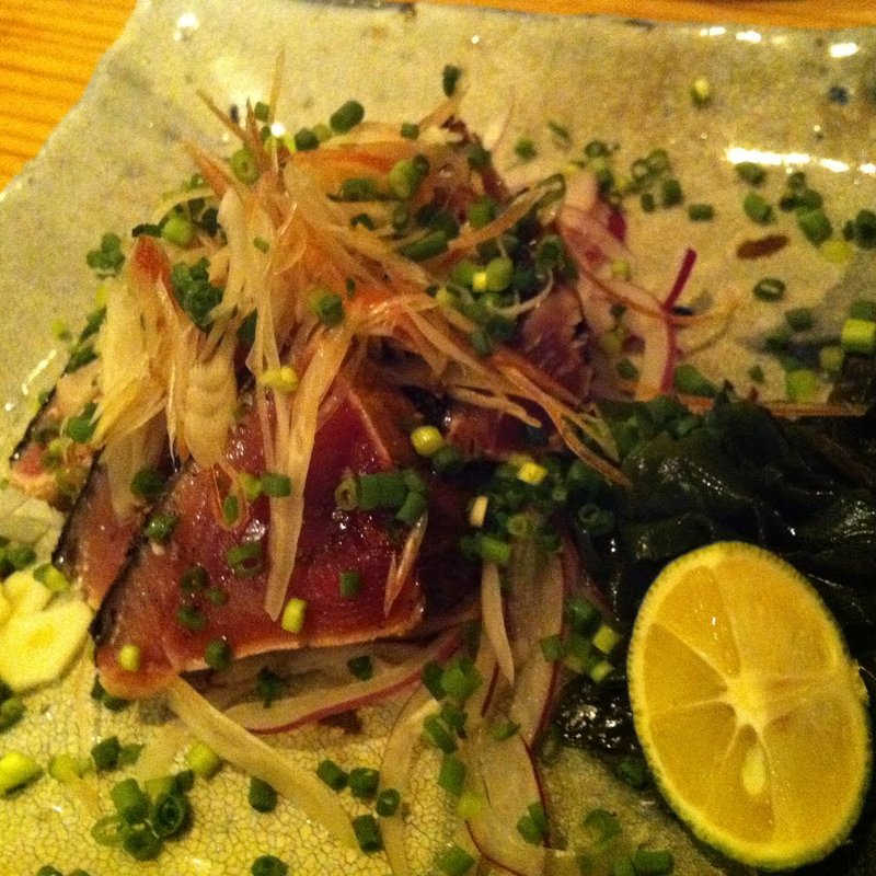 本鰹の藁焼き(88屋　六本木店)