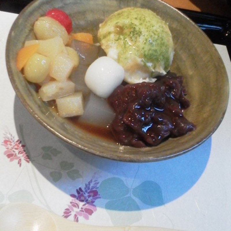 葛あんみつ(天極堂)