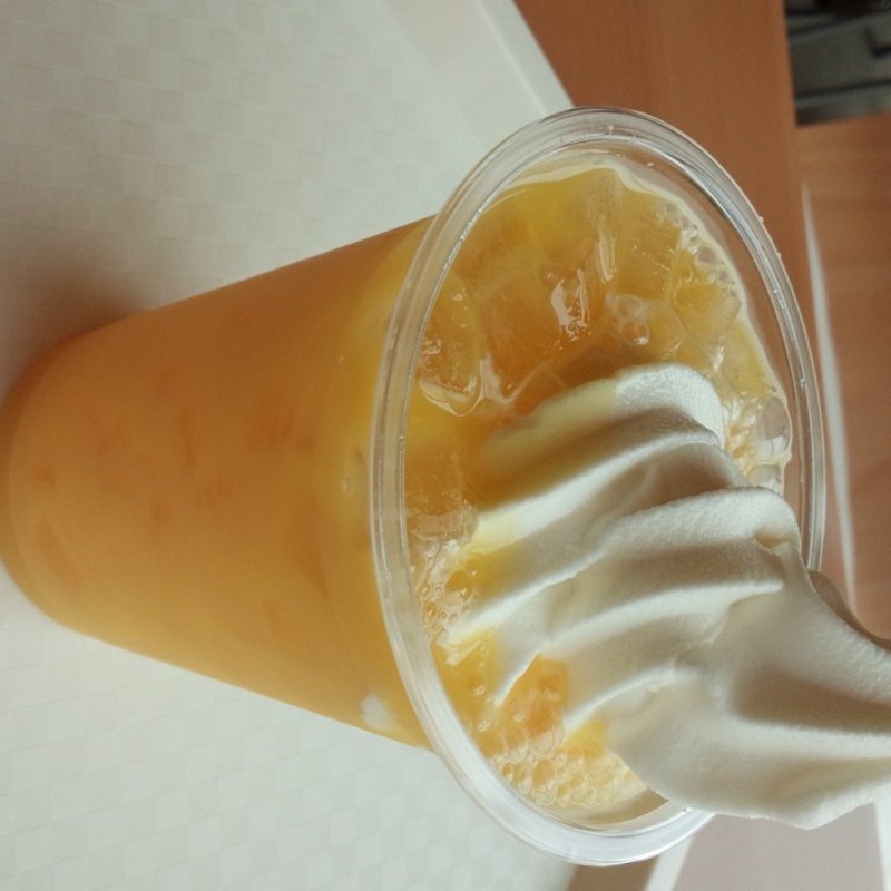 オレンジフロート(モンテールスイーツストップ)