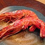 エビの塩炙り(つまみや7・14 )