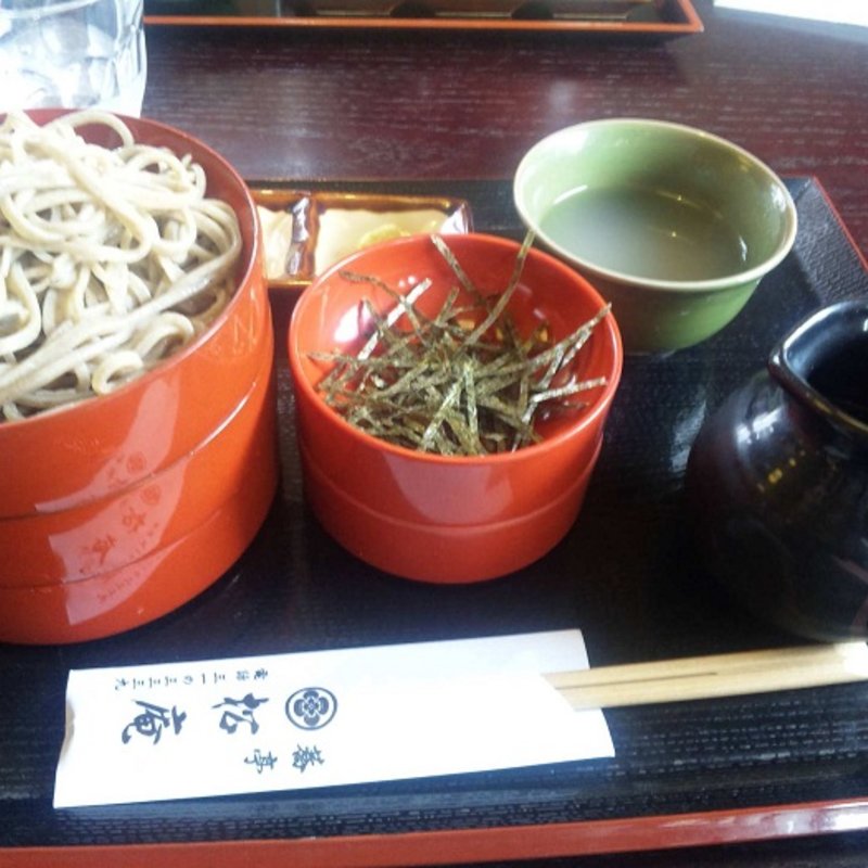 割子そば三段(蕎亭松庵 )