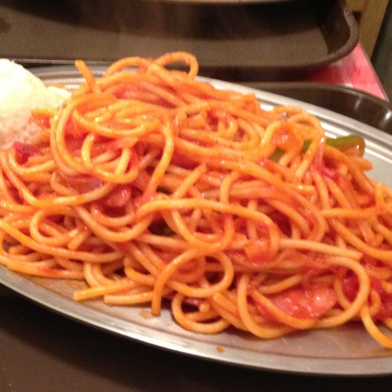 ナポリタン（大盛り）(スパゲッティーのパンチョ 秋葉原店)
