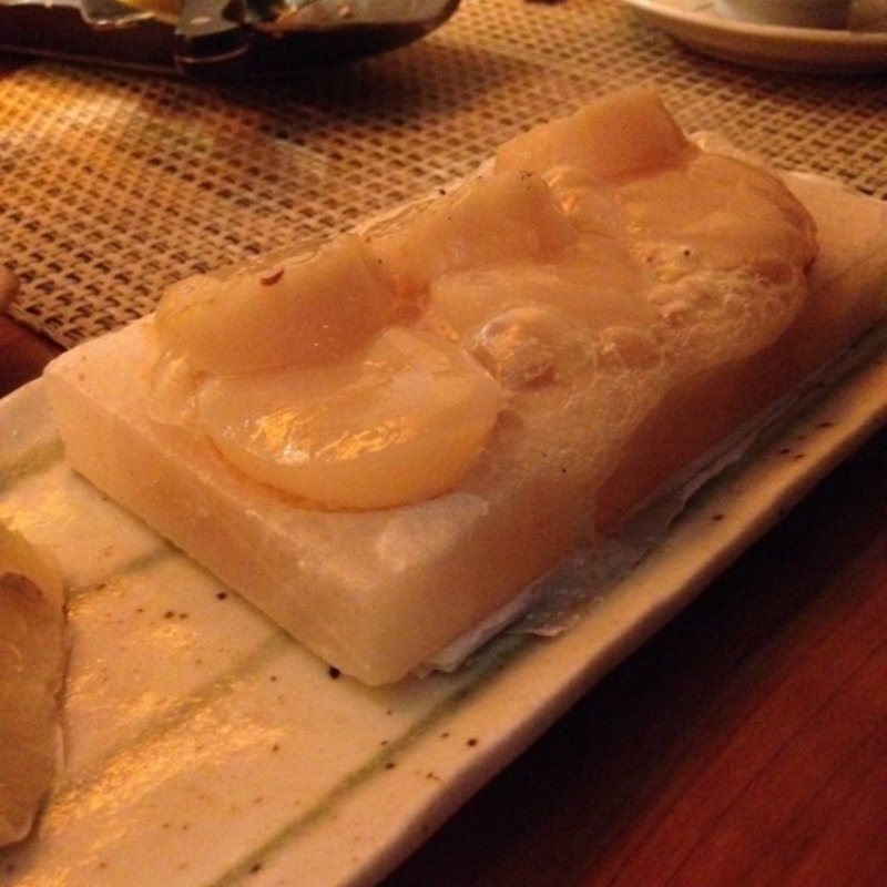 ホタテ一夜干し岩塩焼き(ABURIYA KINNOSUKE)