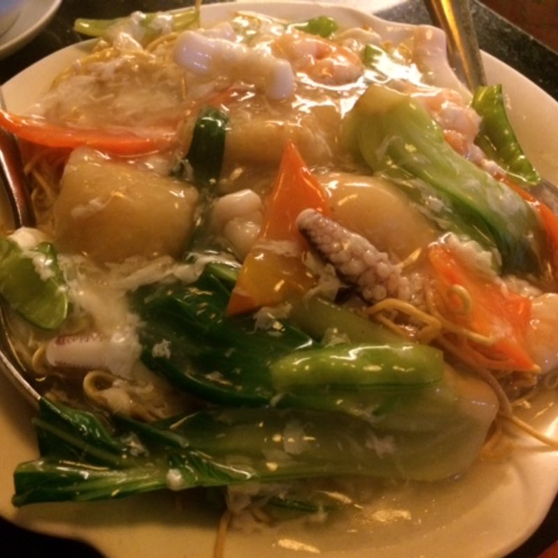 海鮮かたやきそば(CHOI　CITY)