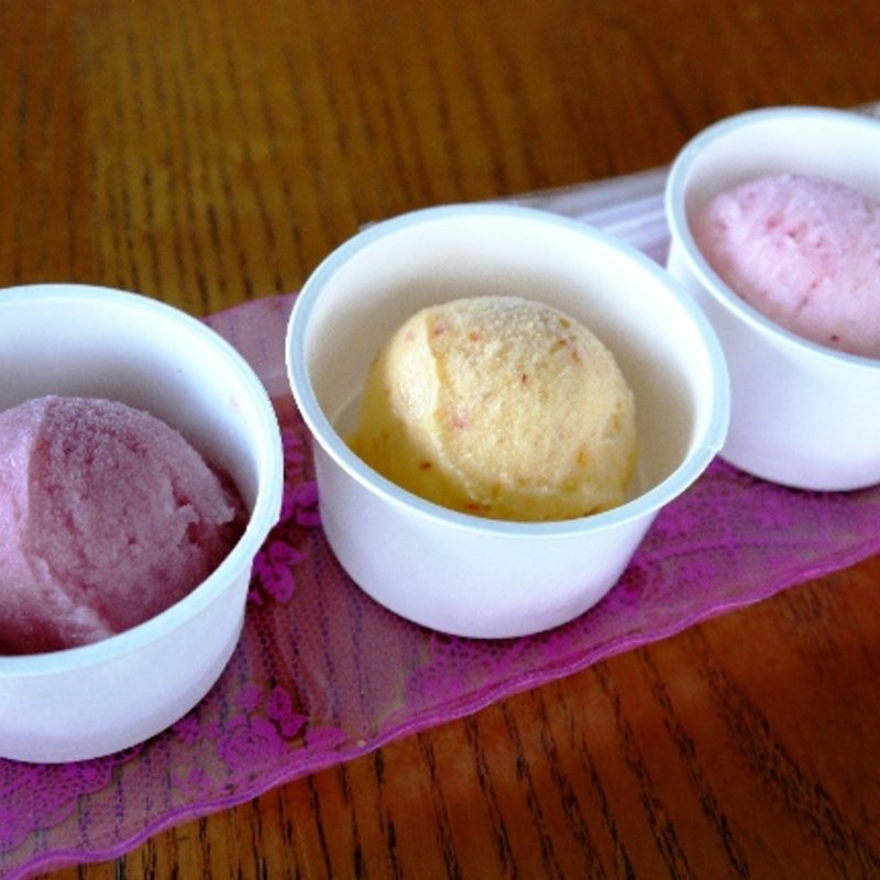 ジェラート3種盛り(ラ・ペスカ )