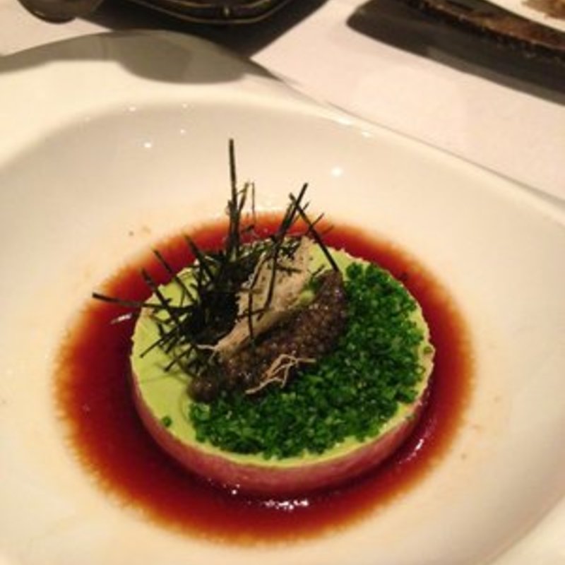 Chutoro tar tare with cavier(Soto)