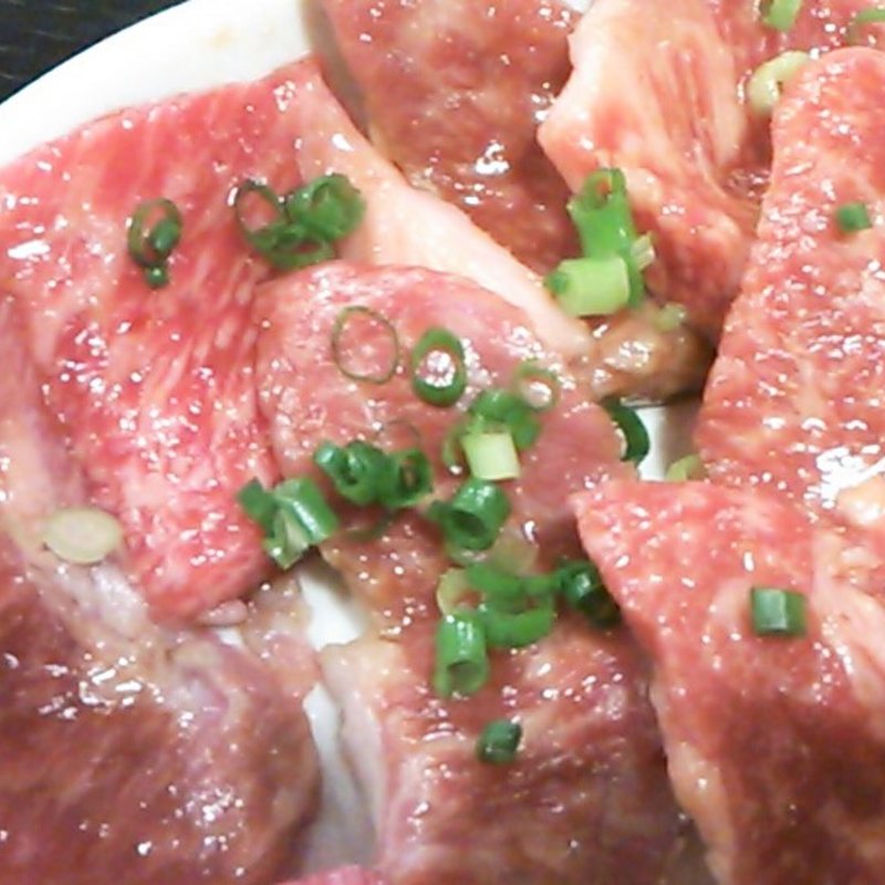 和牛カルビ(昭和の焼肉家さん ﾌﾞｩとﾓｫ)